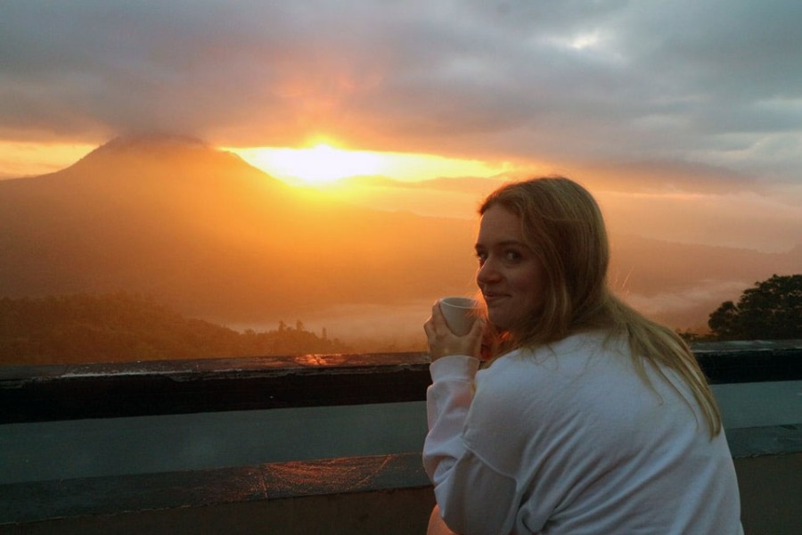 batur sunrise view